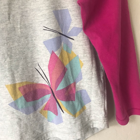 Tea Collection Butterfly Raglan Shirt - Picture 2 of 5